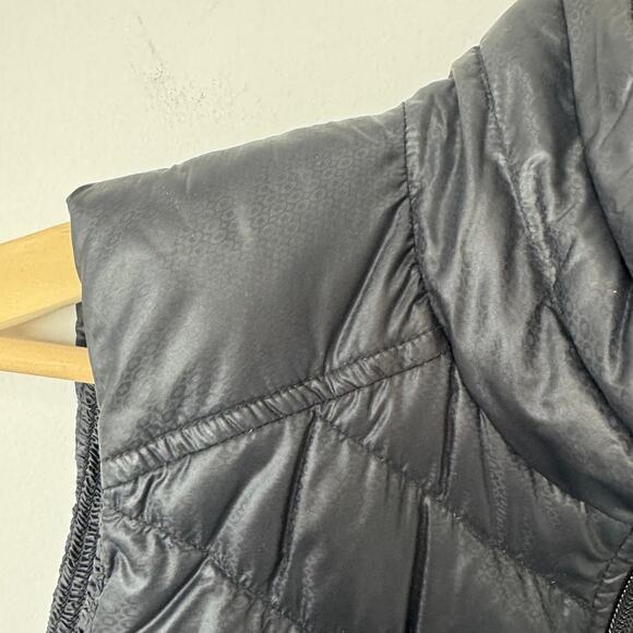 Athleta Black Puffer Vest Goose Down - Picture 10 of 10